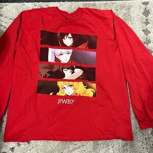 Rwby long sleeve graphic tee